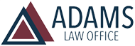 A logo of adams law group