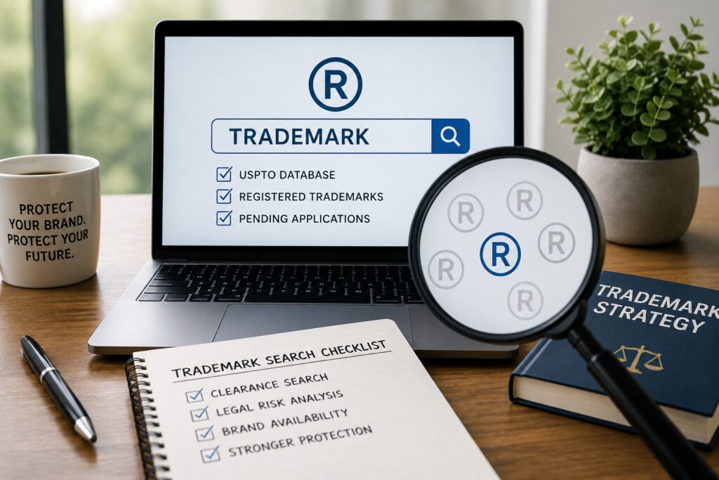 How many trademark searches before filing