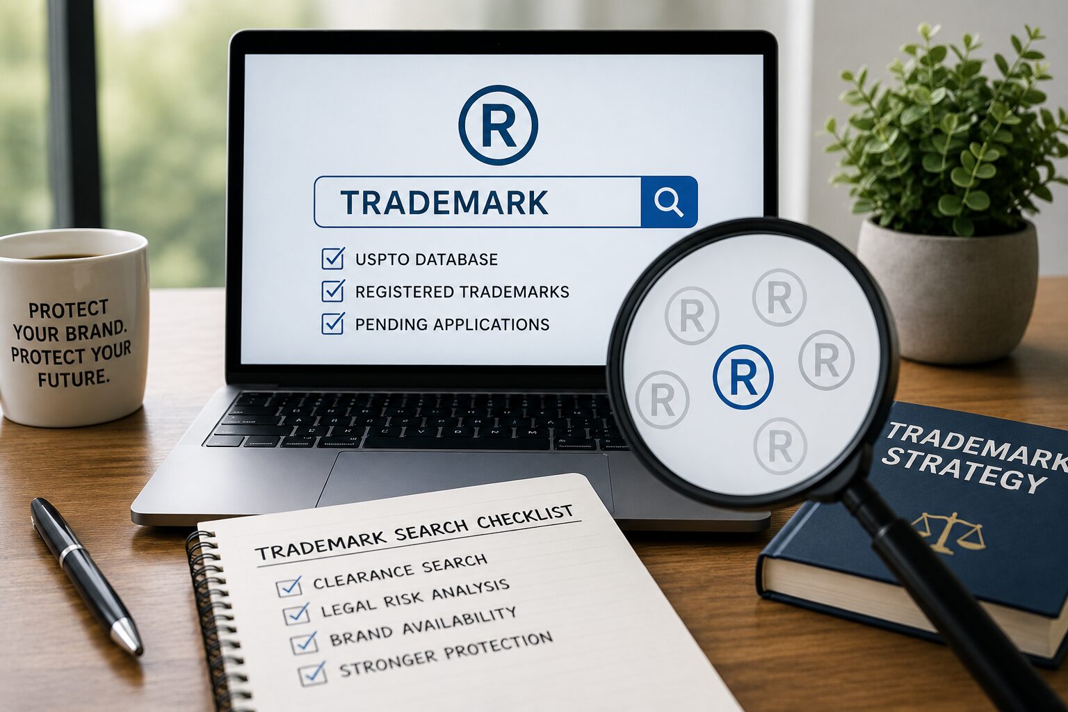 How many trademark searches before filing
