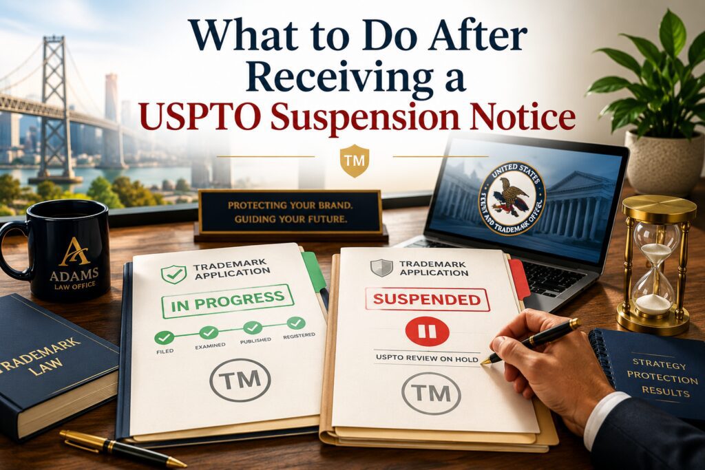 USPTO Suspension Notice